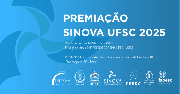 Imagem do evento Prêmio SINOVA UFSC 2025