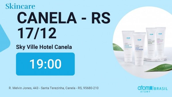 Imagem do evento Skincare com produtos Coreanos - Canela / RS