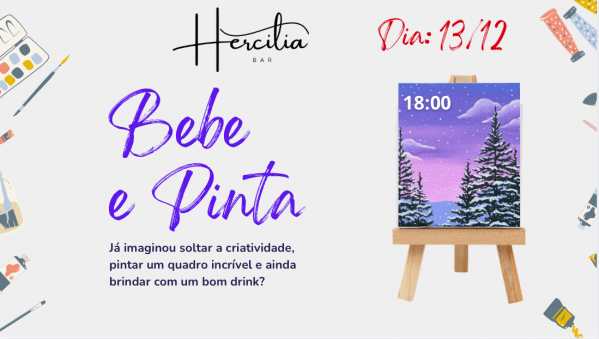 Imagem do evento Bebe & Pinta 10.º   18:00h (Edição de Natal)