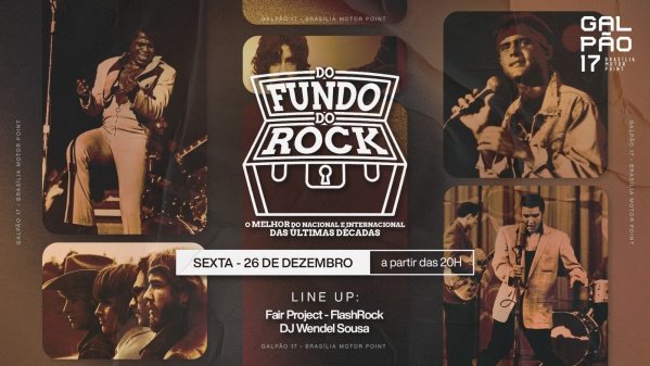 Imagem do evento Do Fundo do Rock - Galpão 17
