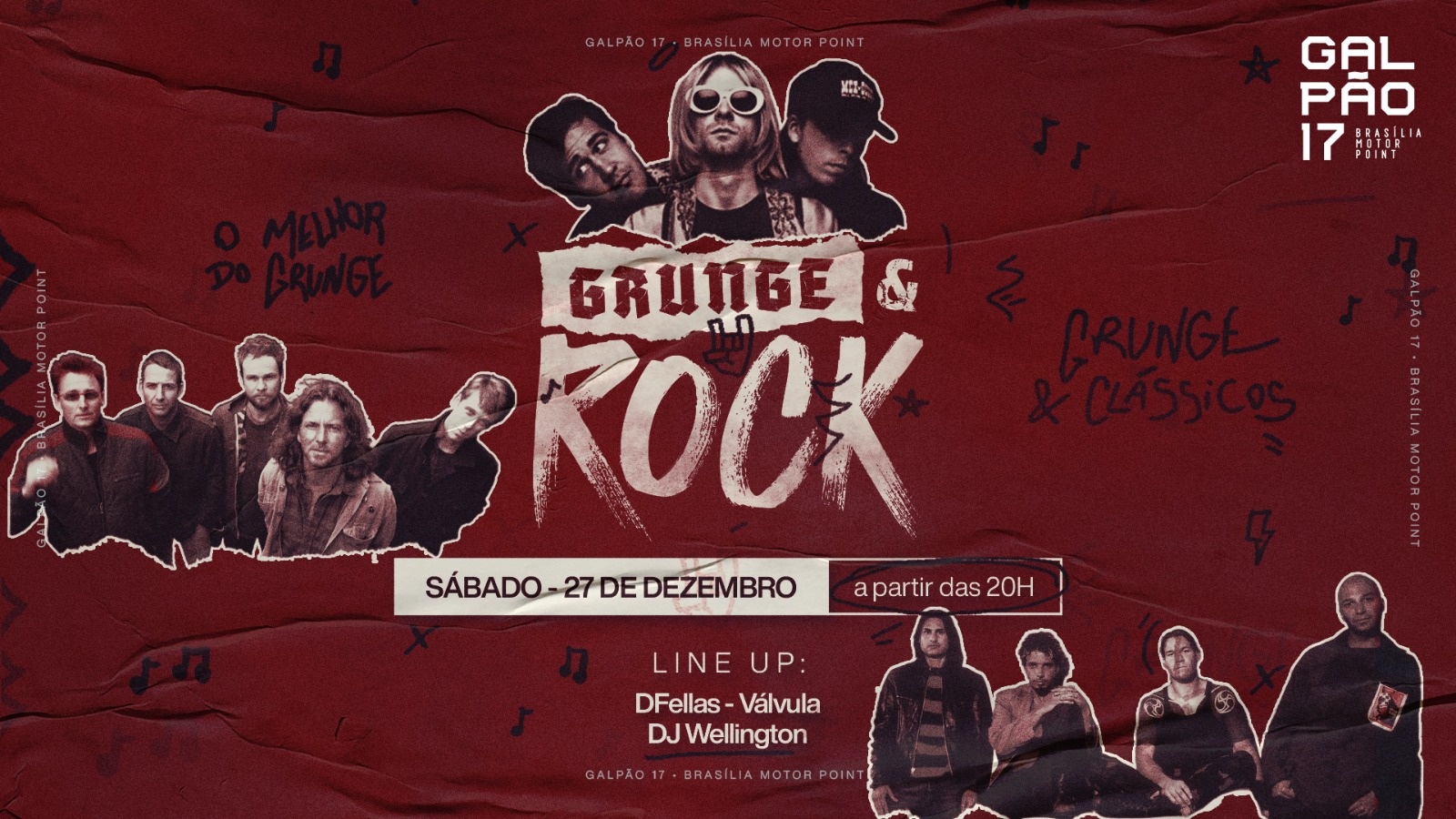 Grunge & Rock - Galpão 17