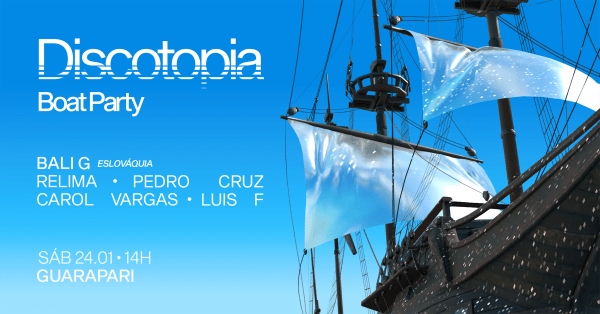 Imagem do evento DISCOTOPIA BOAT PARTY