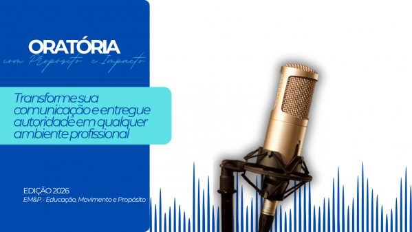 Imagem do evento Oratória com Propósito e Impacto - Edição 2026 (8h) - SP