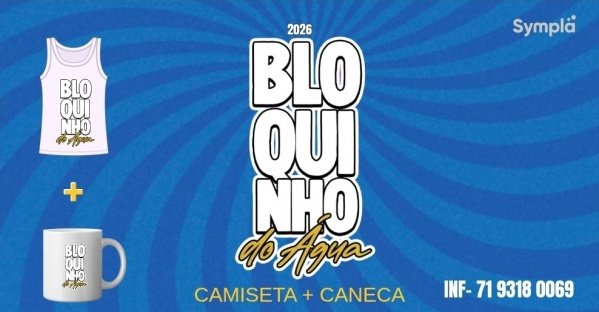 Imagem do evento BLOQUINHO DO ÁGUA