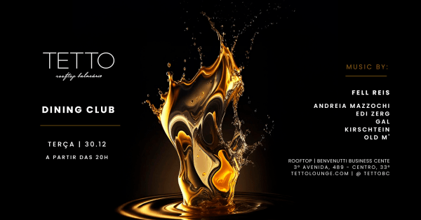 Imagem do evento DINING CLUB - TETTO BC ROOFTOP IMERSIVO