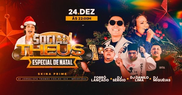 Imagem do evento SOCIAL DO THEUS ESPECIAL DE NATAL
