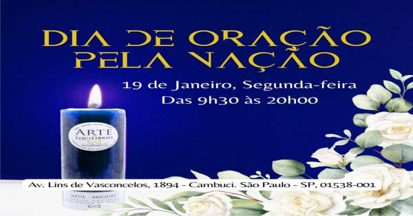 Imagem do evento Alcides Melhado Filho - Dia de Oração Pela Nação 19 de Janeiro