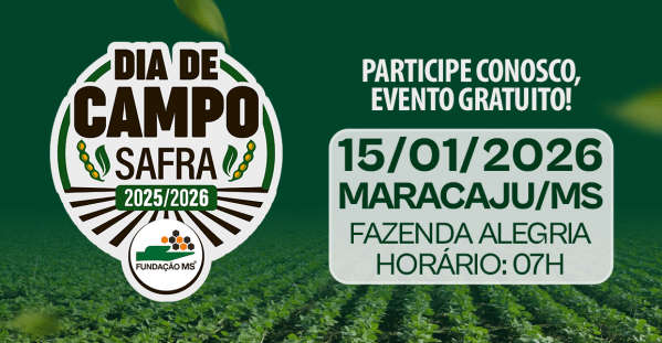 Imagem do evento Dia de Campo Safra 2025/2026 - Maracaju/MS 