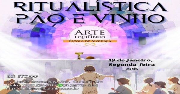 Imagem do evento Alcides Melhado FIlho - Ritualística Pão e Vinho