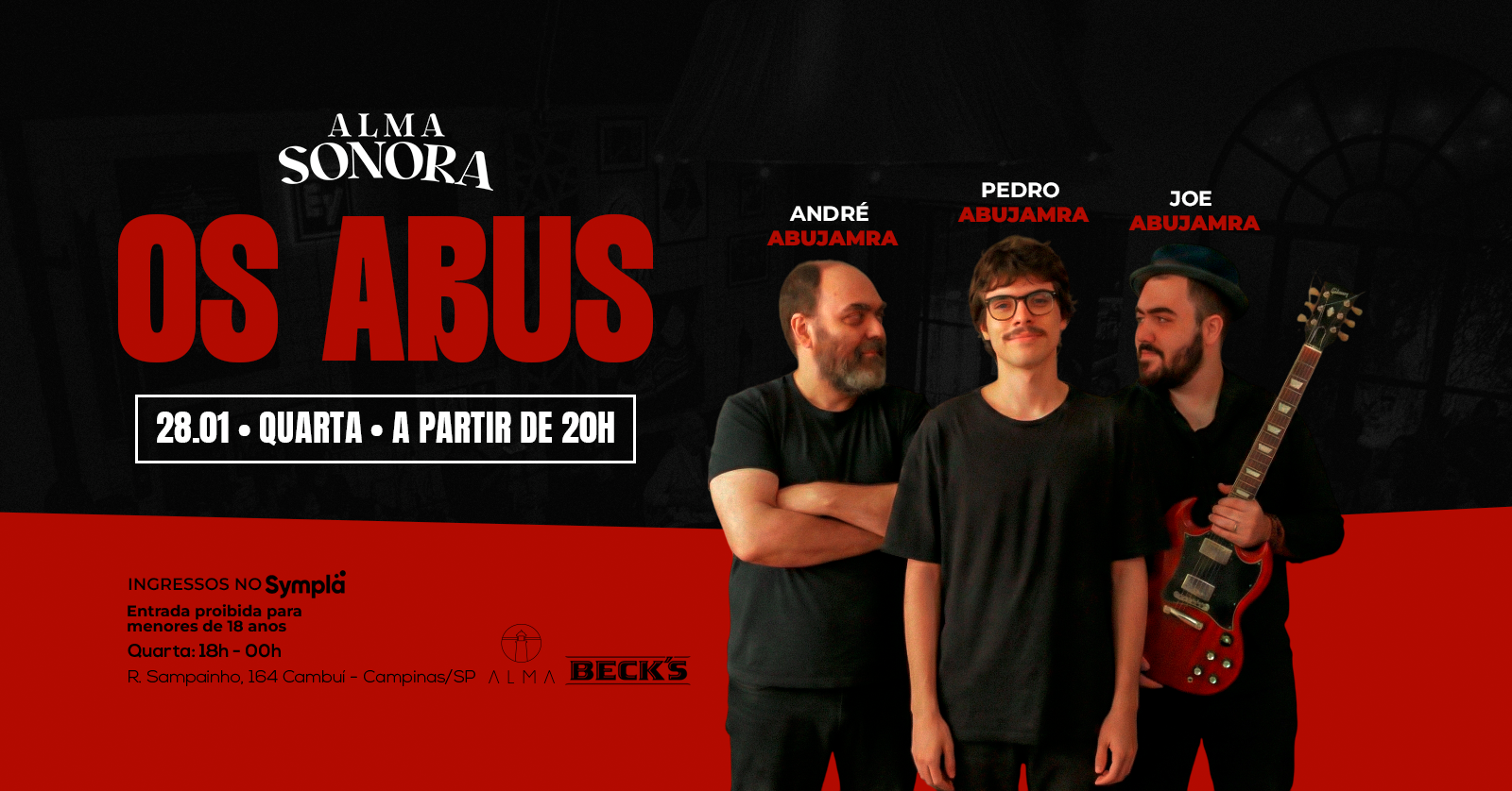 OS ABUS 3 NO ALMA CAMPINAS | 28.01 - Campinas, SP