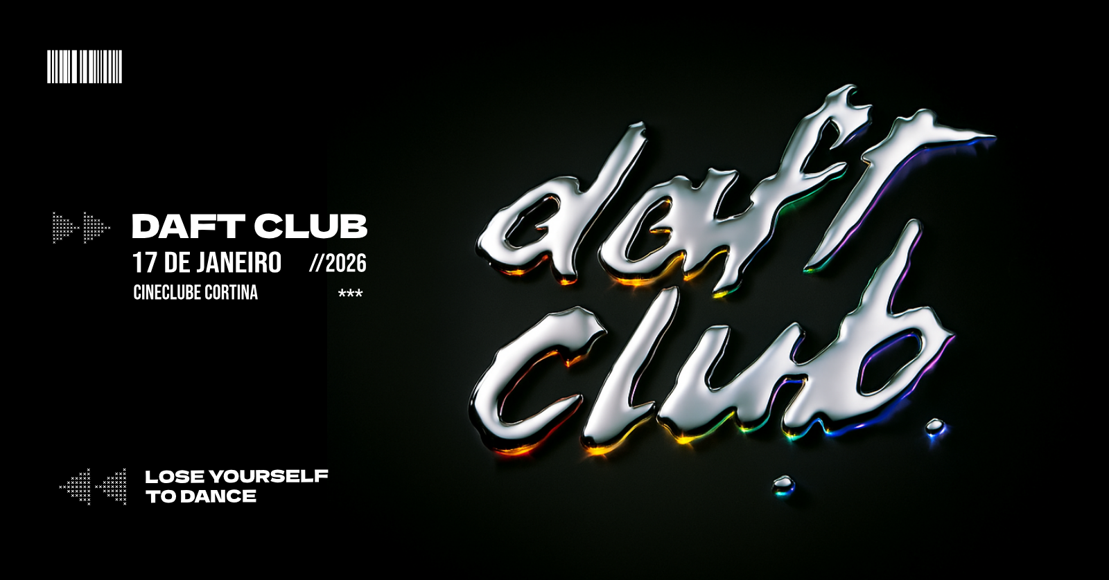 Daft Club | 17 de janeiro | Cineclube Cortina
