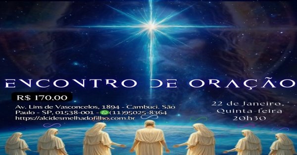Imagem do evento Alcides Melhado FIlho - Encontro de Oração