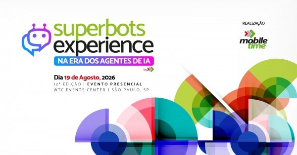 Imagem do evento Na era dos agentes de IA (Acesso somente ao 2º dia do Super Bots Experience 2026 - 12ª edição)