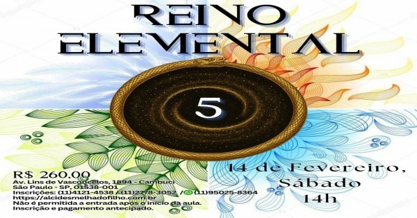 Imagem do evento Alcides Melhado FIlho - Reino Elemental