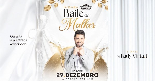 Imagem do evento Pre Reveillon com Baile do Malker + PinUp DJ Lady Vinta.Ji