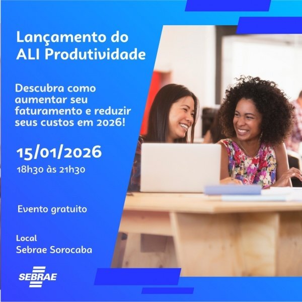 Imagem do evento PREPARE-SE PARA CRESCER EM 2026 COM O SEBRAE