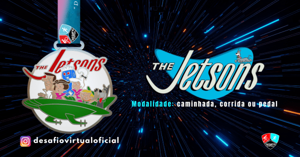 Imagem do evento Corrida Virtual The Jetsons