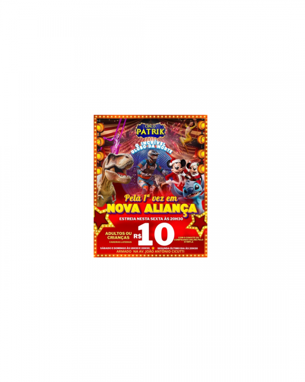 Imagem do evento Ingresso domingo 18h30min