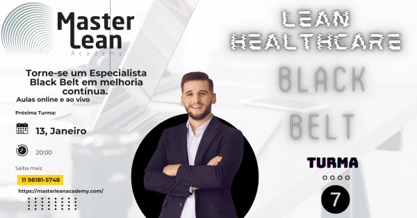 Imagem do evento Curso de Black Belt em Lean Healthcare - Turma_07