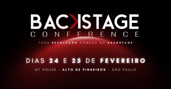 Imagem do evento Backstage Conference - 2º Edição