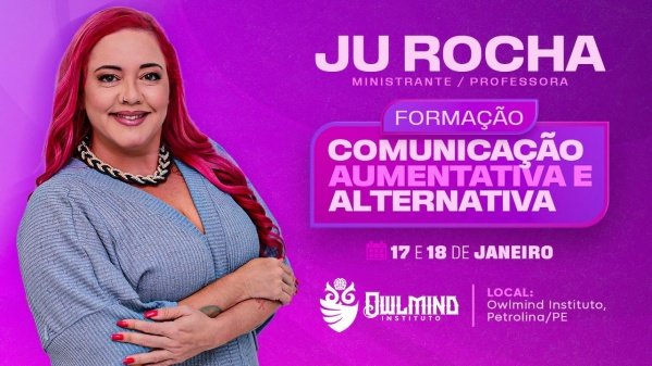 Imagem do evento FORMAÇÃO COMUNICAÇÃO AUMENTATIVA E ALTERNATIVA