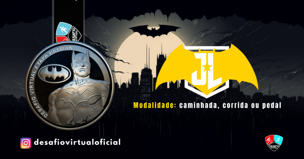 Imagem do evento Corrida Virtual Batman