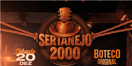 Imagem do evento 2º SERTANEJO 2000- Boteco Original - Santa Rosa