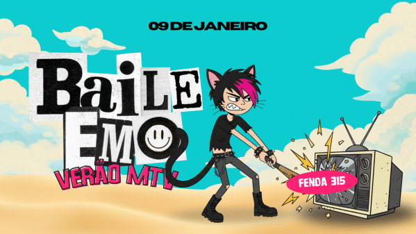 Imagem do evento BAILE EMO :: VERÃO MTV :: FENDA315