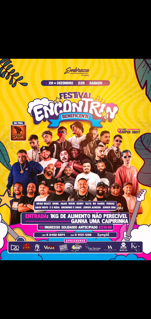 Imagem do evento FESTIVAL ENCONTRIN BENEFICENTE