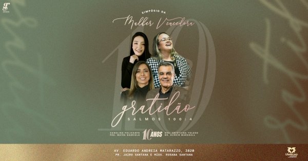 Imagem do evento 10º Simpósio da Mulher Vencedora