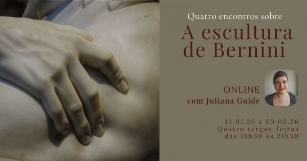 Imagem do evento Quatro encontros sobre a escultura de Bernini