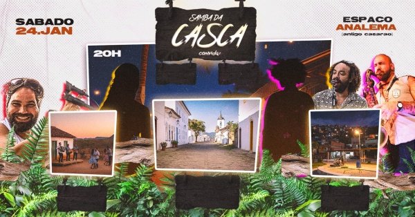 Imagem do evento SAMBA DA CASCA CONVIDA