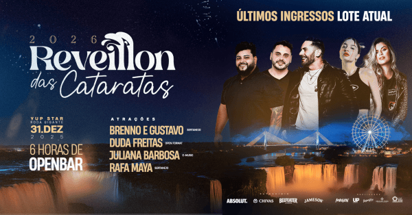 Imagem do evento Réveillon das Cataratas 2026