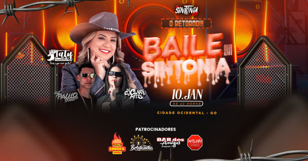 Imagem do evento BAILE DA SINTONIA - O RETORNO
