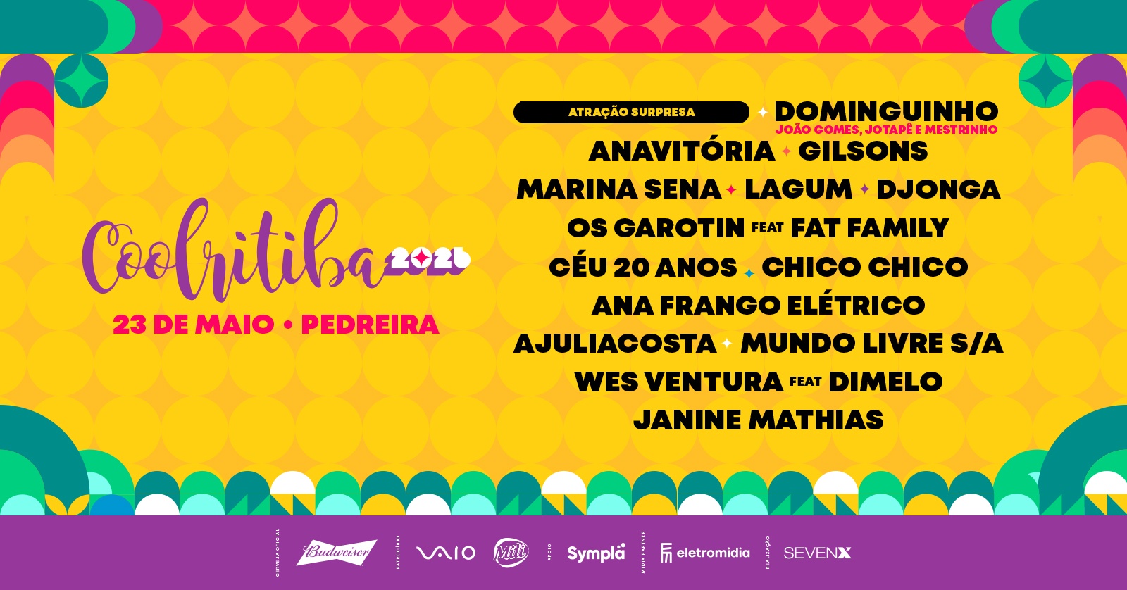 Festival Coolritiba 2026 em Curitiba