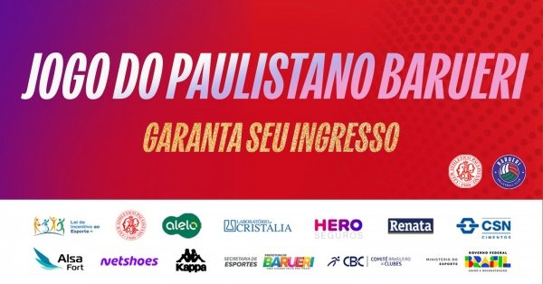 Imagem do evento Superliga Feminina de Vôlei - Paulistano Barueri x Sesc RJ FLamengo