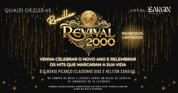 Imagem do evento REVEILLON REVIVAL 2000