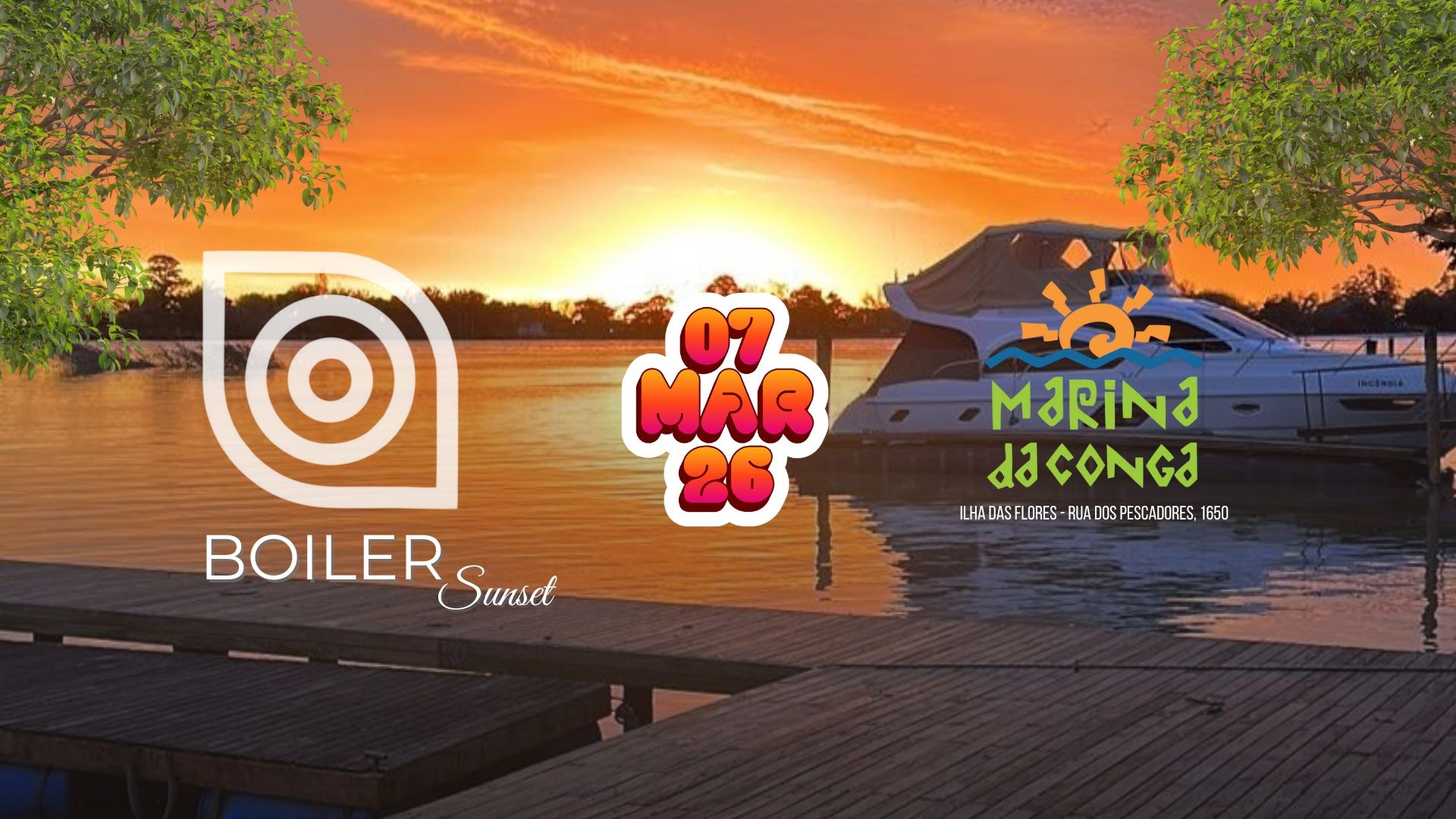 BOILER Sunset - Marina da Conga - Porto Alegre, RS