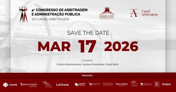 Imagem do evento 4º Congresso de Arbitragem e Administração Pública