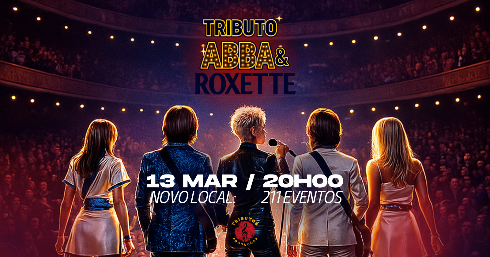 Tributo Abba e Roxette em Erechim em Paulo Bento