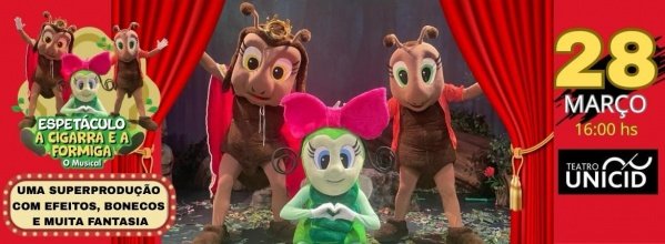 Imagem do evento A Cigarra e a Formiga