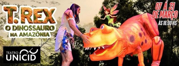 Imagem do evento T. Rex - O Dinossauro da Amazonia
