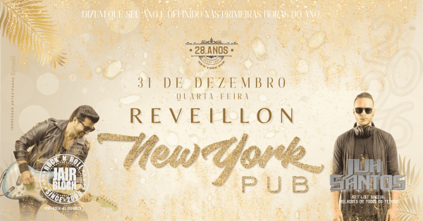 Imagem do evento Reveillon New york Pub 2026