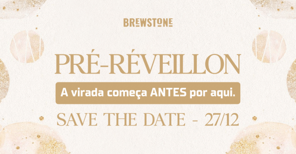 Imagem do evento Pré Reveillon Brewstone 2026