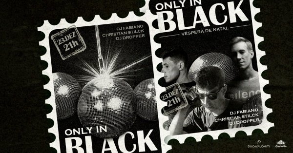 Imagem do evento ONLY IN BLACK