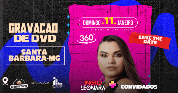 Imagem do evento GRAVAÇÃO DO DVD INGRID LEONARA