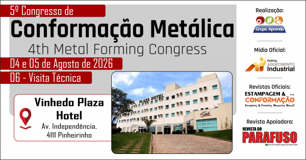 Imagem do evento V Congresso Conformação Metálica 2026