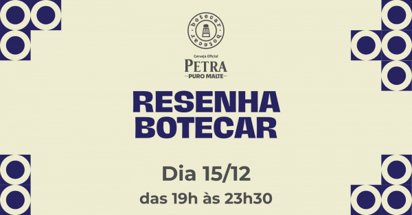 Imagem do evento RESENHA BOTECAR JUIZ DE FORA 2025