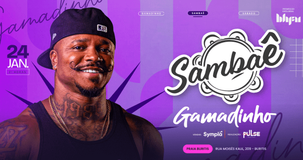 Imagem do evento Sambaê convida Gamadinho - 24/01