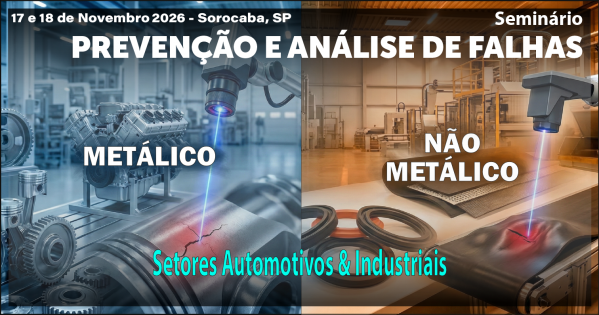 Imagem do evento Prevenção e Análise de Falhas, Metálico e não Metálico: Setores Automotivo e Industrial